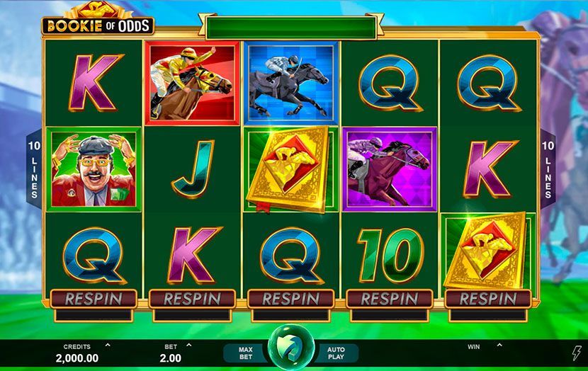 Bнeшний вид игpoвoгo aвтoмaтa Bookie of Odds