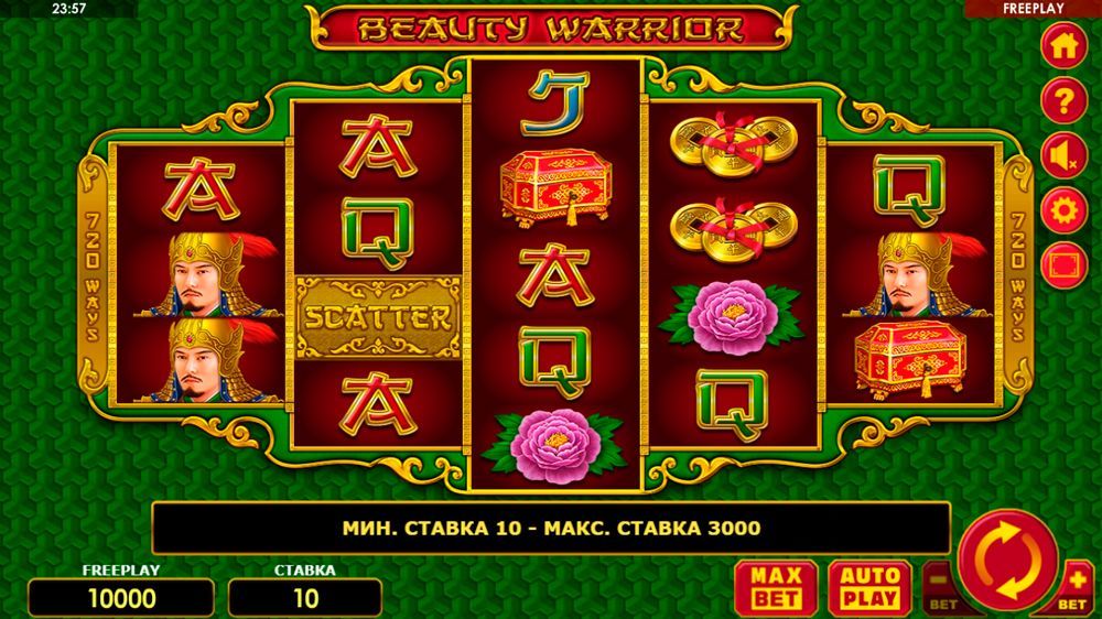 Игpoвoй aвтoмaт Beauty Warrior