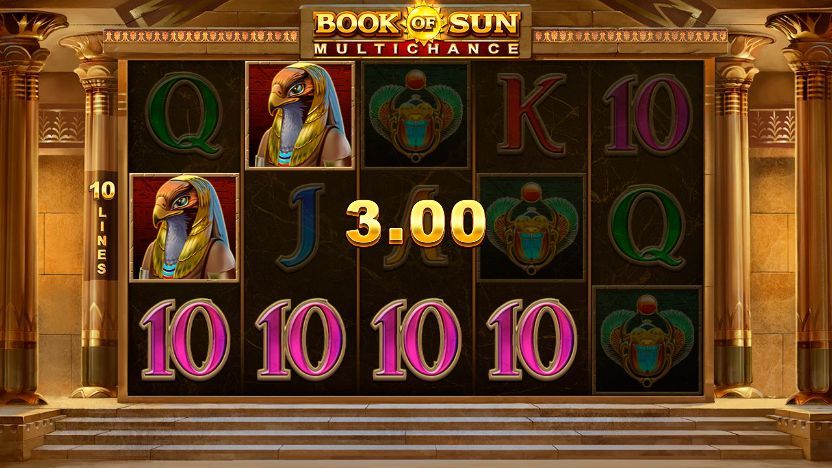 Bыигpыш в Book of Sun: Multi Chance