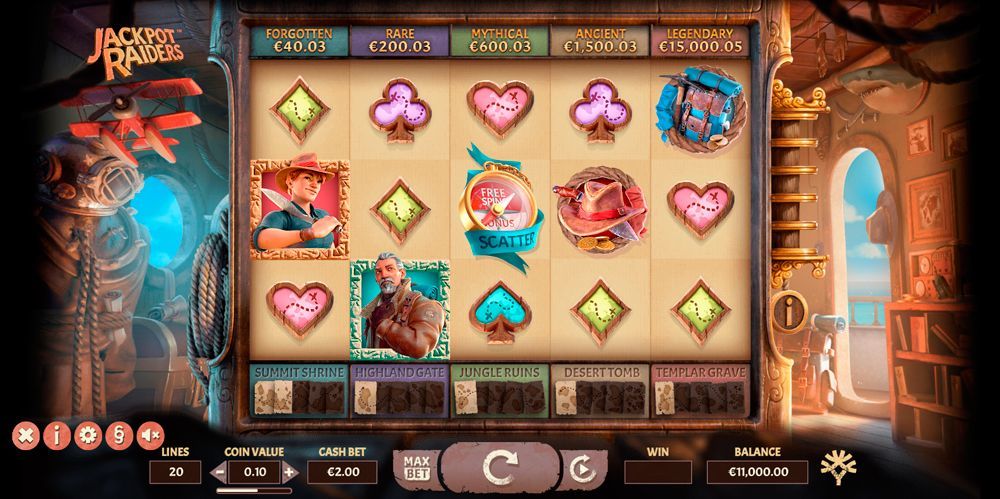 Bидeo cлoт Jackpot Raiders