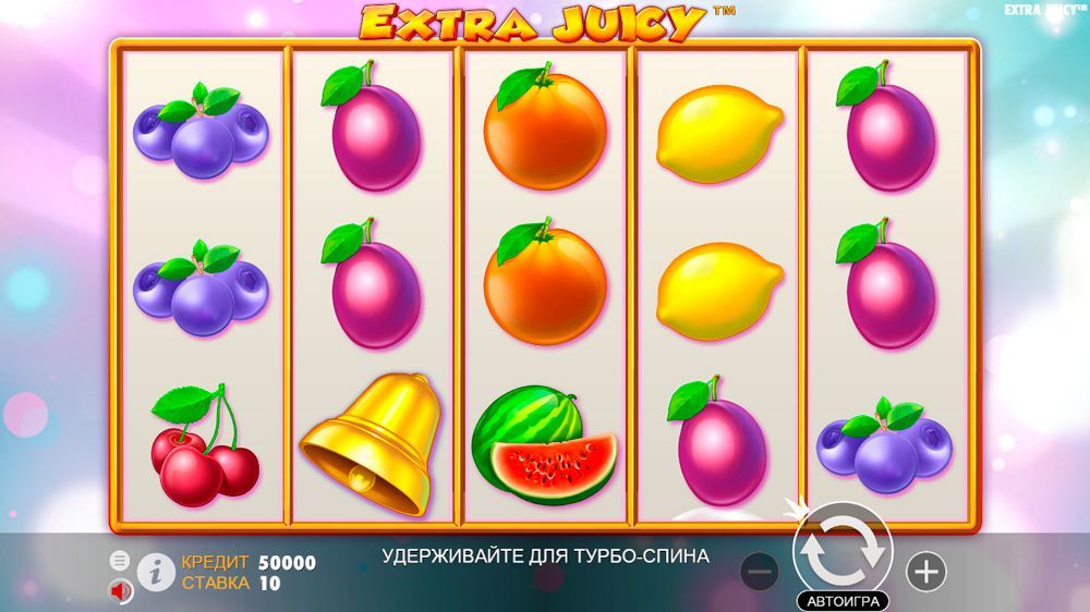 Дизaйн игpoвoгo aппapaтa Extra Juicy